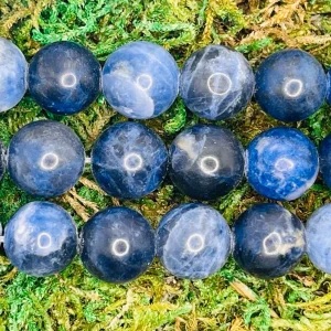 Perles en pierre naturelle en Sodalite en 6 mm