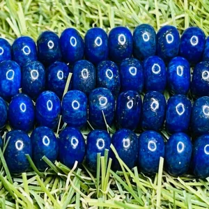 Perles naturelles Rondelles en Lapis lazuli en 8 mm
