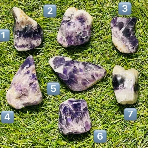 Pierre roulée naturelle en Améthyste de France