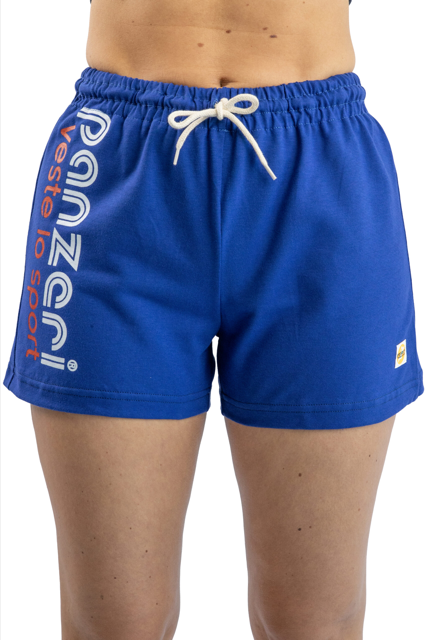 Short Femme – Uni A – Bleu France / Blanc Rouge – Image 5