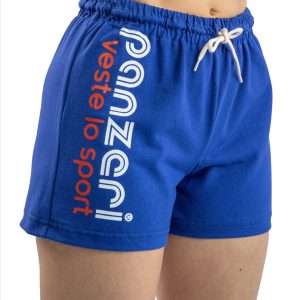 Short Femme – Uni A – Bleu France / Blanc Rouge