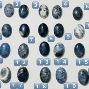 Sodalite cabochon au choix